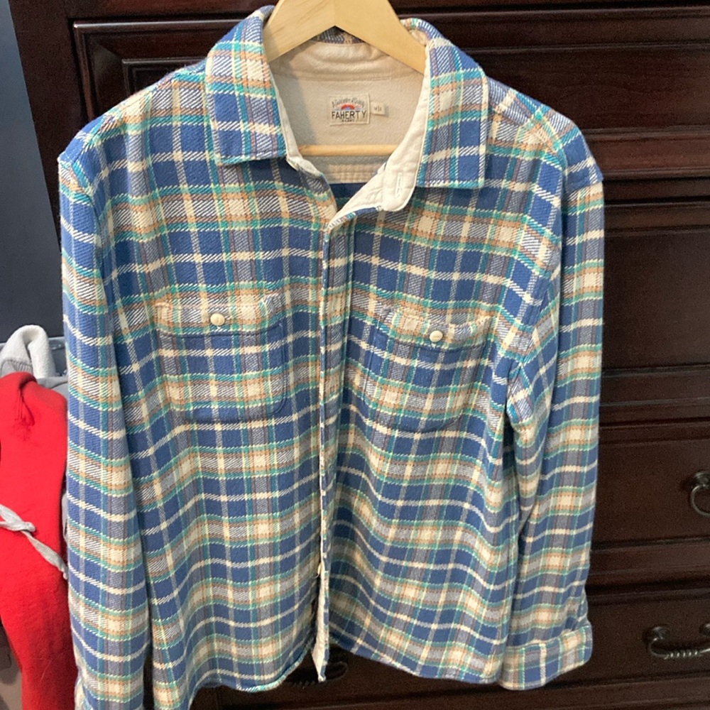 Faherty surf flannel